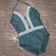 Load image into Gallery viewer, Lace Floral Swimwear