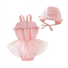 Load image into Gallery viewer, Children Girls Angel Wings Two Swimwear