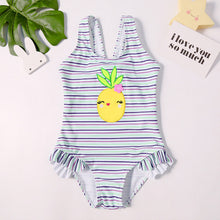 Load image into Gallery viewer, Child Girls Pineapple Swimwear