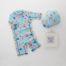 Load image into Gallery viewer, Child Boy Crab Fish Print Swimwear
