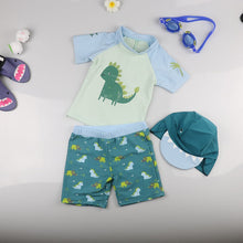 Load image into Gallery viewer, Boys Dinosaur Print Swimwear