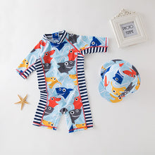 Load image into Gallery viewer, Boy Shark Print Swimwear
